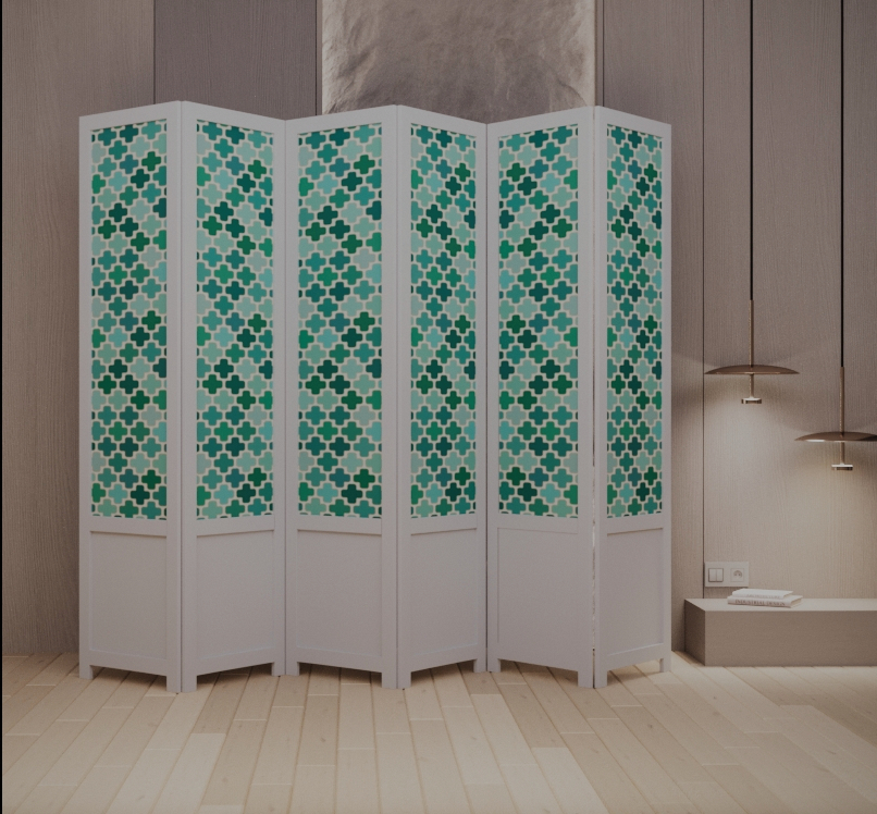 پارتیشن شش لنگه در پذیرایی لوکس